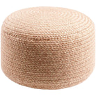 Surya - Entwined Pouf - EDPF004-121717 - Canada Light Shop