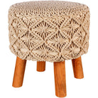 Surya - Mandala Ottoman MDL-004 - MDL-004 - Canada Light Shop