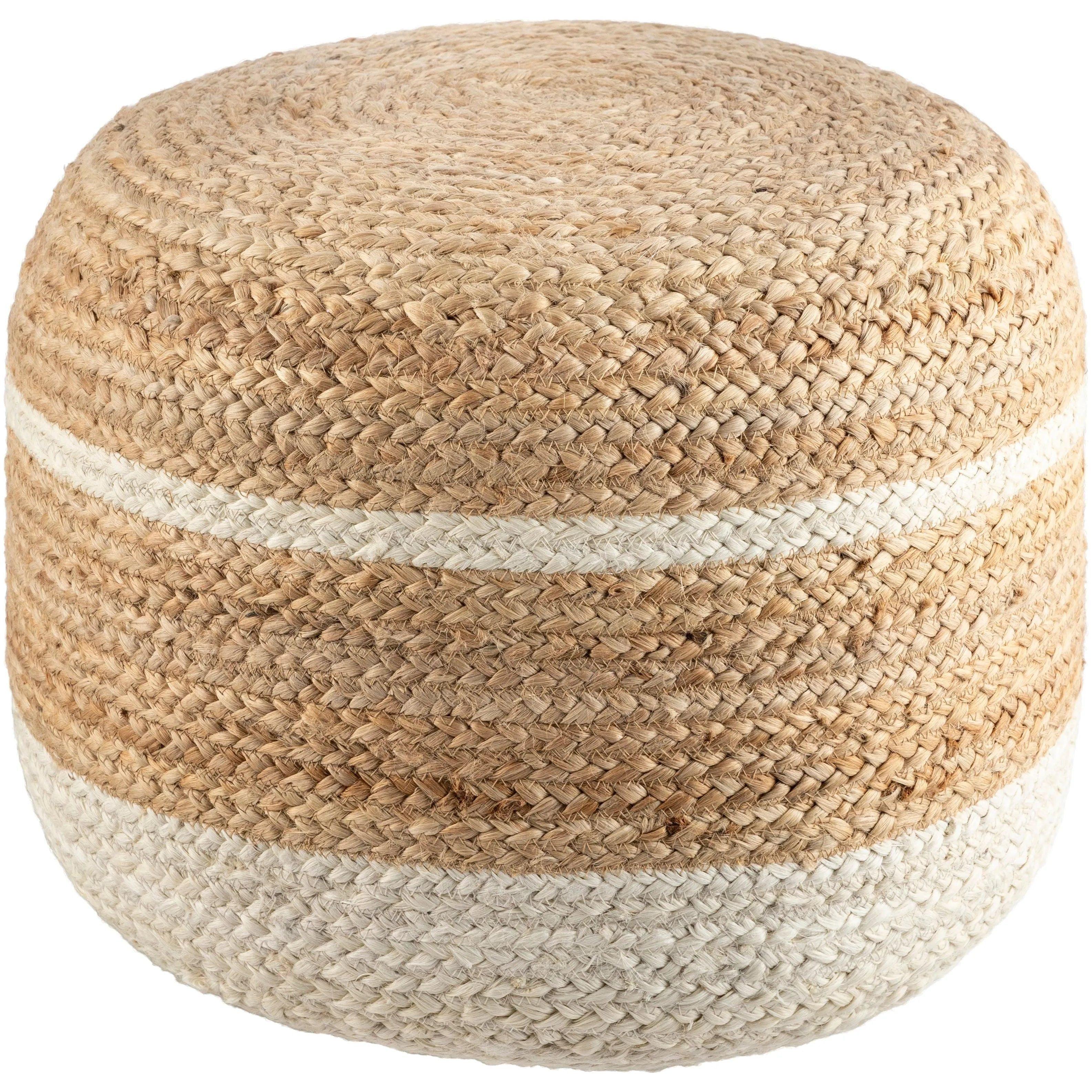Surya - Saratov Pouf - SVPF001-141818 - Canada Light Shop