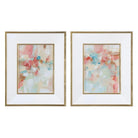 The Uttermost - A Touch Of Blush And Rosewood Fences Wall Art - 41557 - Canada Light Shop
