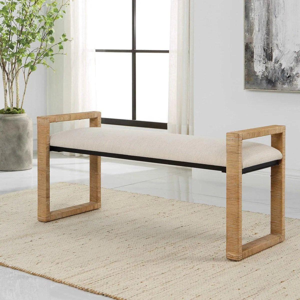 The Uttermost - Areca Bench - 23760 - Canada Light Shop