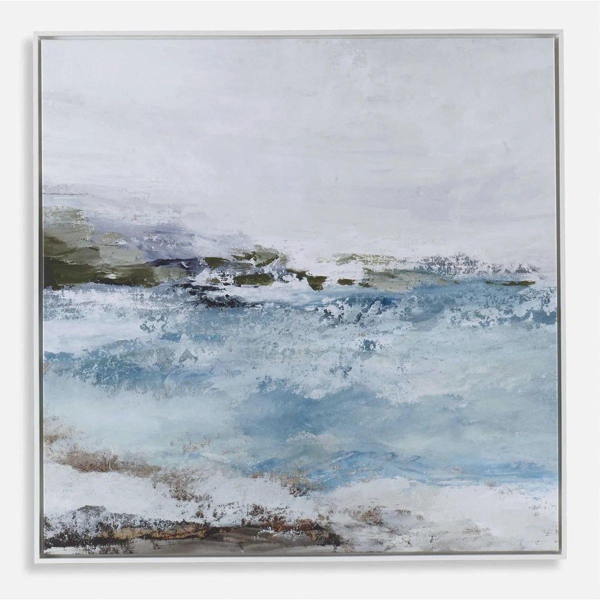 The Uttermost - Blue Essence Framed Canvas - 32365 - Canada Light Shop