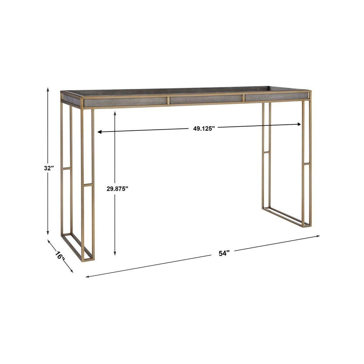 The Uttermost - Cardew console table - 25377 - Canada Light Shop