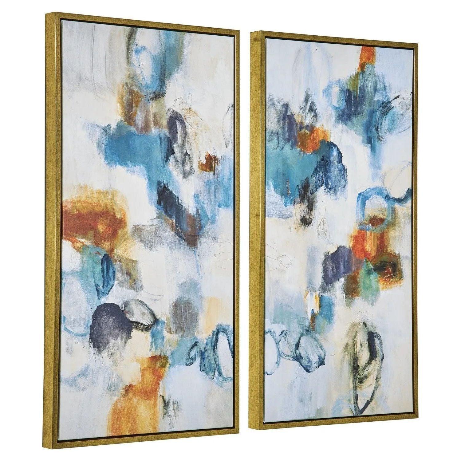 The Uttermost - Casual Moments Abstract Art, Set/2 - 32325 - Canada Light Shop