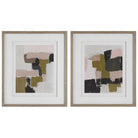 The Uttermost - Color Block Framed Prints, Set/2 - 41453 - Canada Light Shop