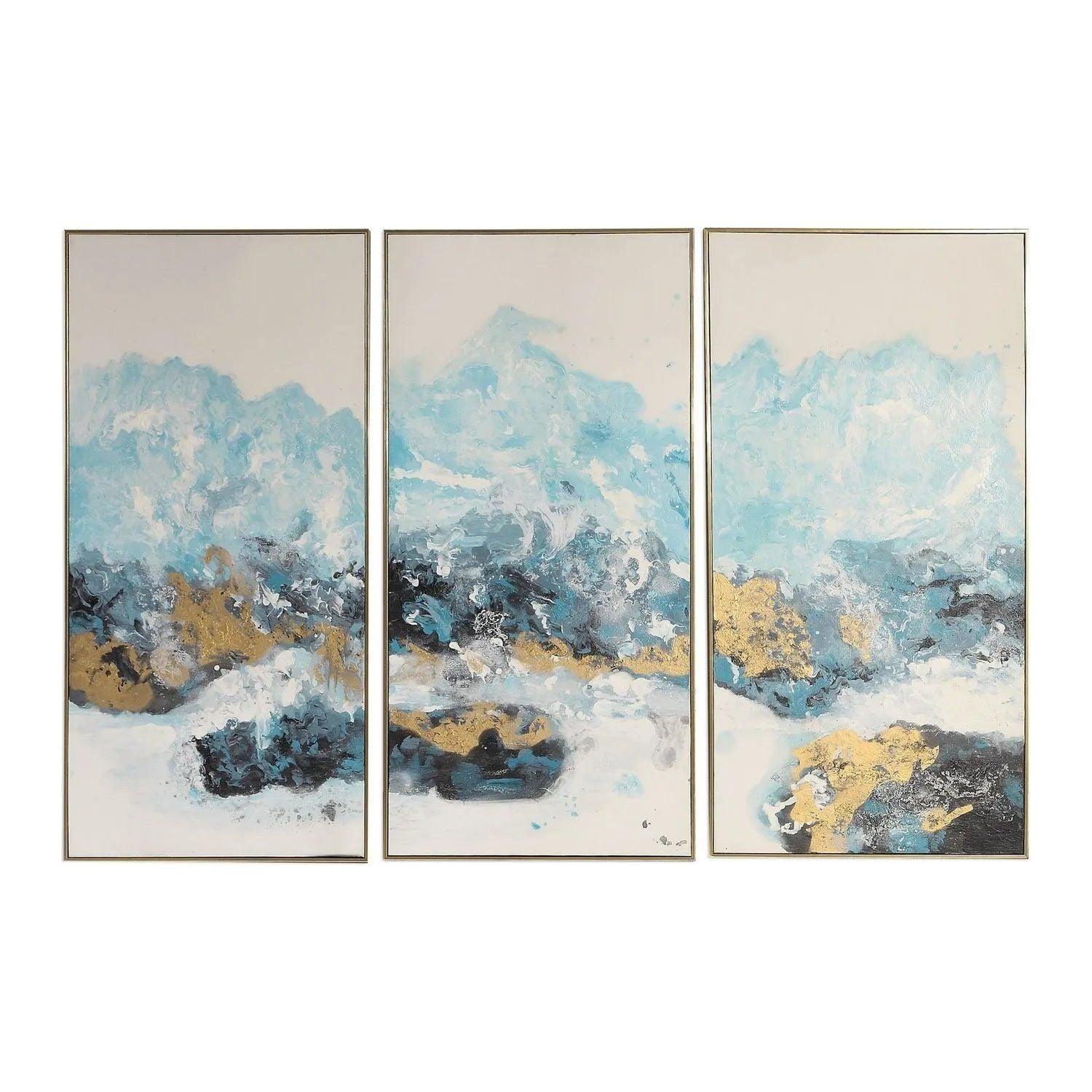 The Uttermost - Crashing Waves Wall Art - Set of 3 - 34370 - Canada Light Shop