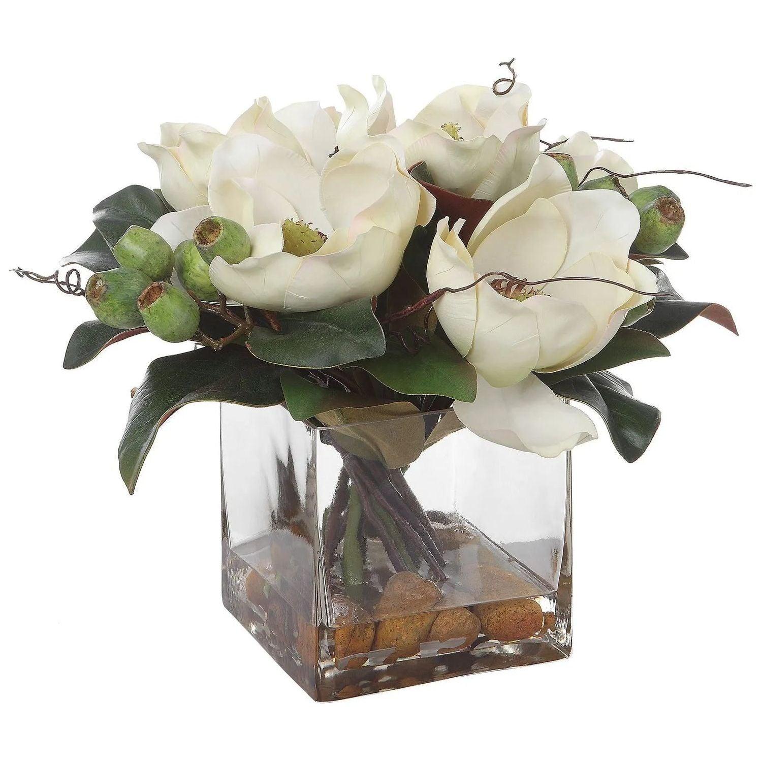 The Uttermost - Dobbins Magnolia Artificial Flower - 60197 - Canada Light Shop