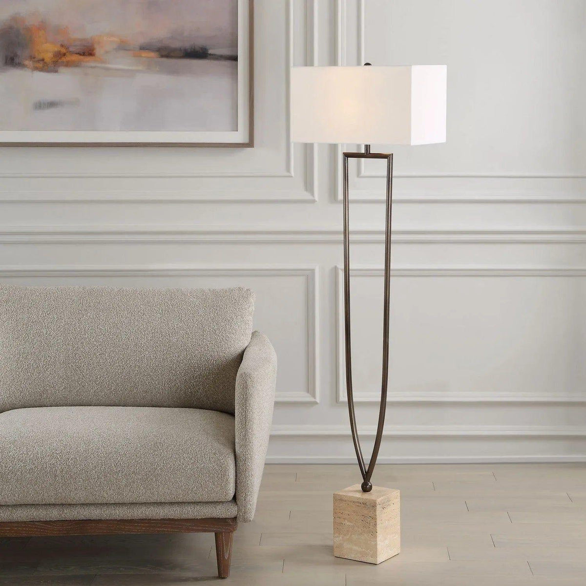 Fork In The Road Floor Lamp | The Uttermost – Canada Light Shop