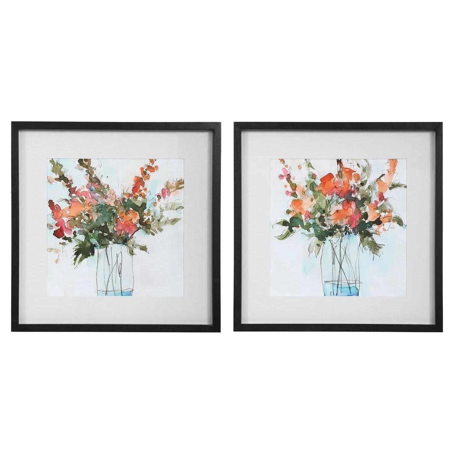 The Uttermost - Fresh Flowers Wall Art - 41619 - Canada Light Shop