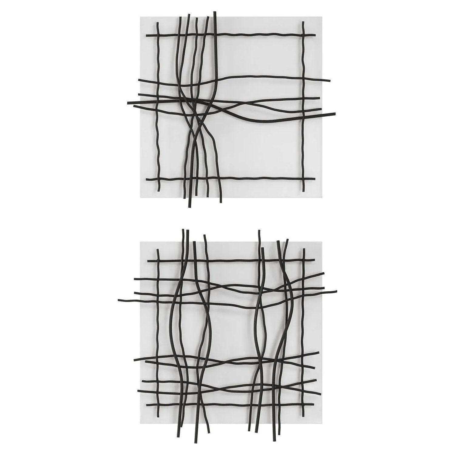 The Uttermost - Genesis Wall Decor - Set of 2 - 04341 - Canada Light Shop