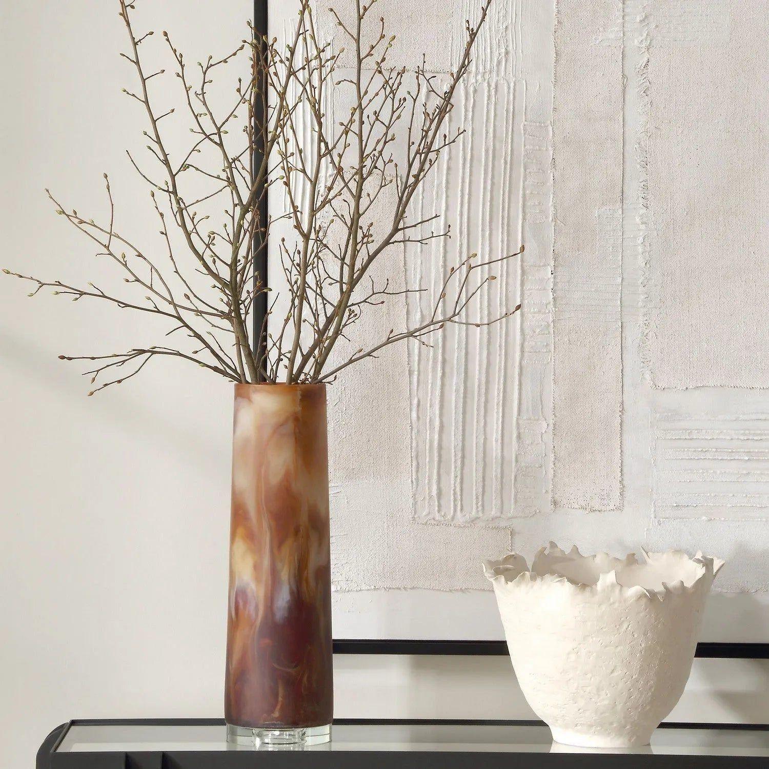 The Uttermost - Iced Vase - 18143 - Canada Light Shop
