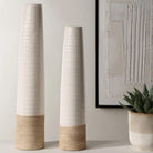 The Uttermost - Ivory Sands Vases - Set of 2 - 18156 - Canada Light Shop