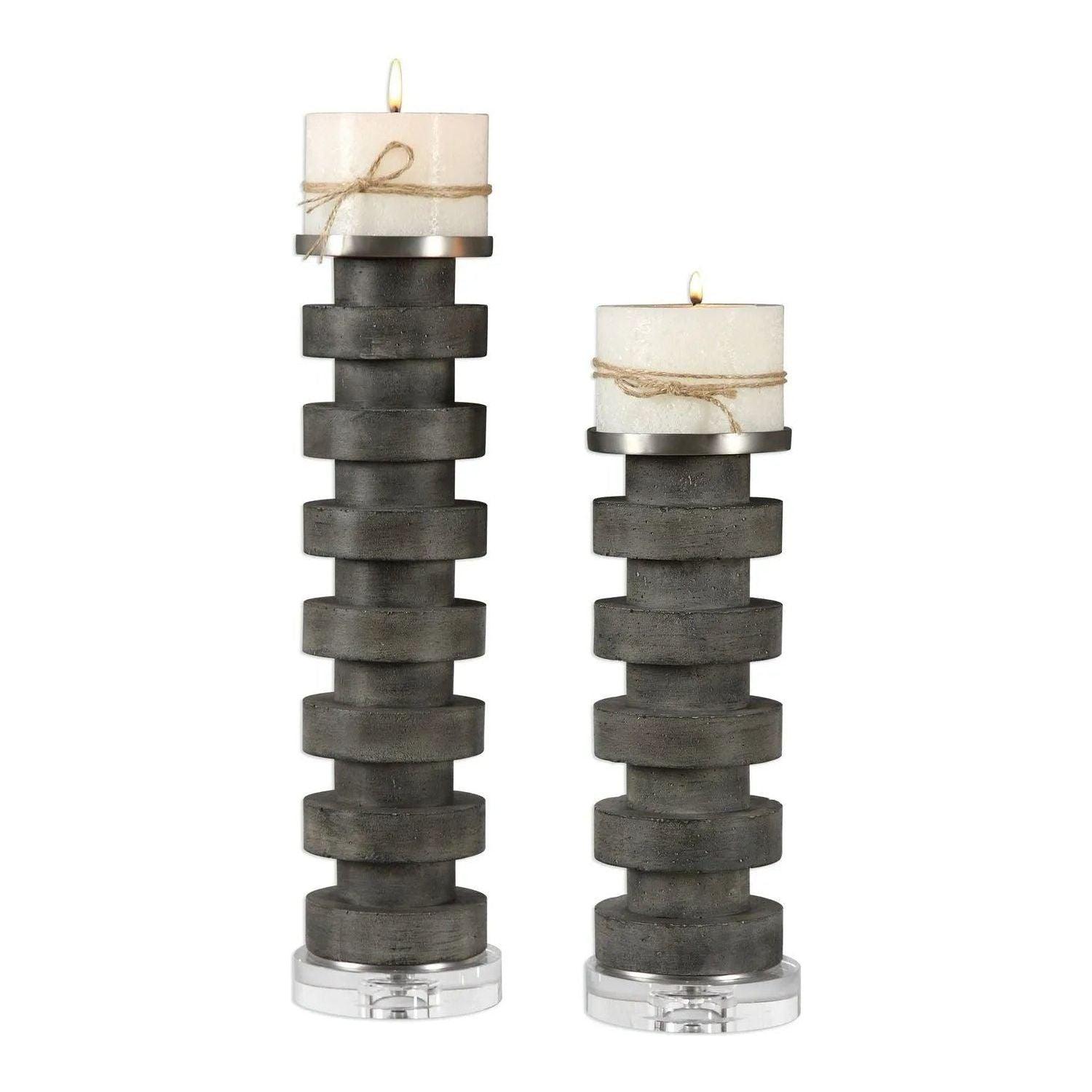 The Uttermost - Karun Candleholders, Set/2 - 18818 - Canada Light Shop