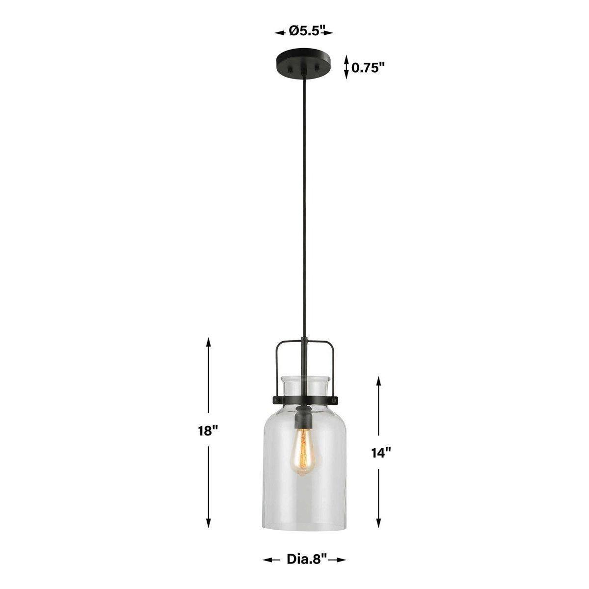 The Uttermost - Lansing Mini Pendant - 22101 - Canada Light Shop