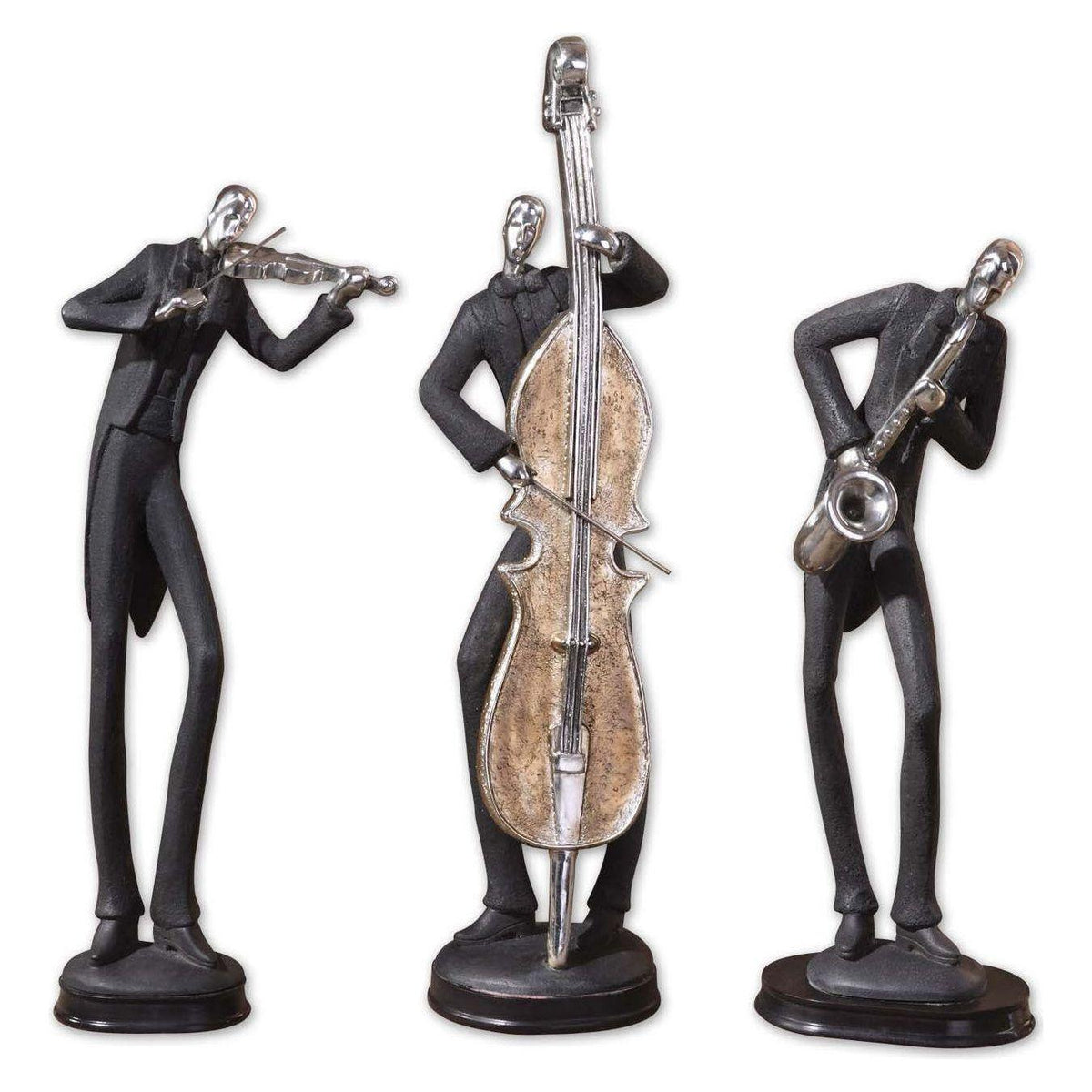 Musicians Figurines, Set/3 | The Uttermost – Canada Light Shop