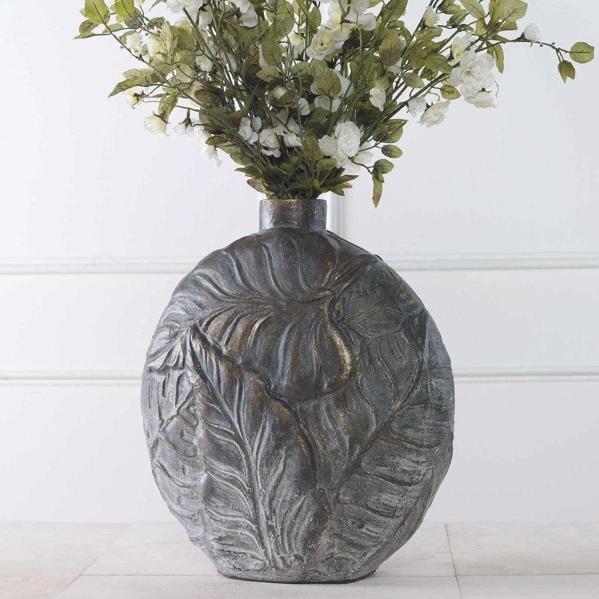 The Uttermost - Palm Paradise Vase - 17113 - Canada Light Shop