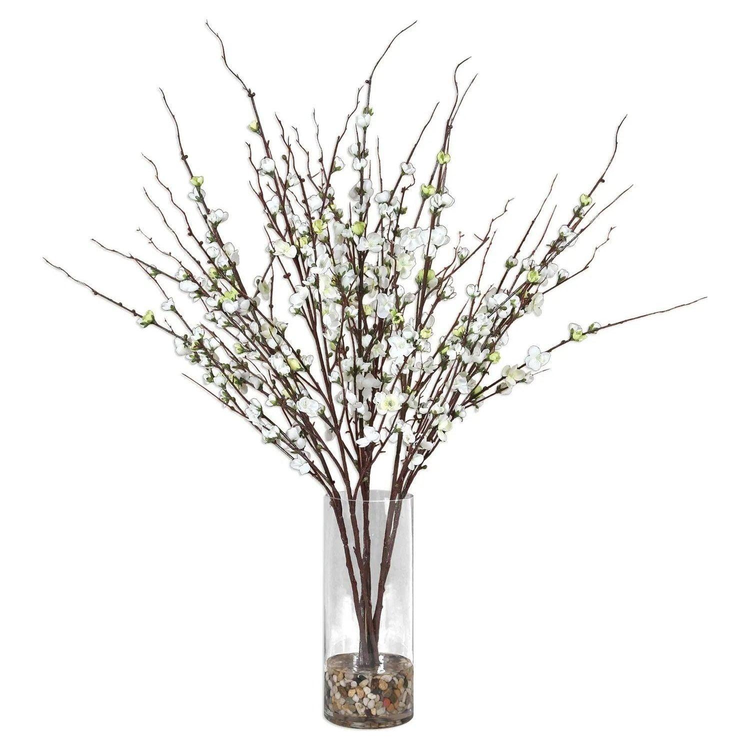 The Uttermost - Quince Blossoms Silk Centerpiece - 60128 - Canada Light Shop