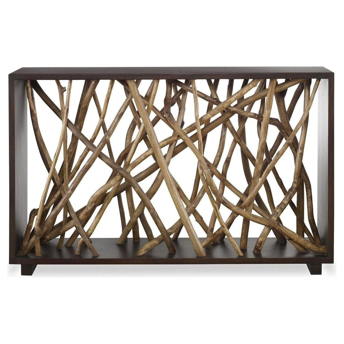 Teak Maze Console Table | The Uttermost – Canada Light Shop