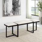 The Uttermost - Triple Cloud Bench - 23761 - Canada Light Shop