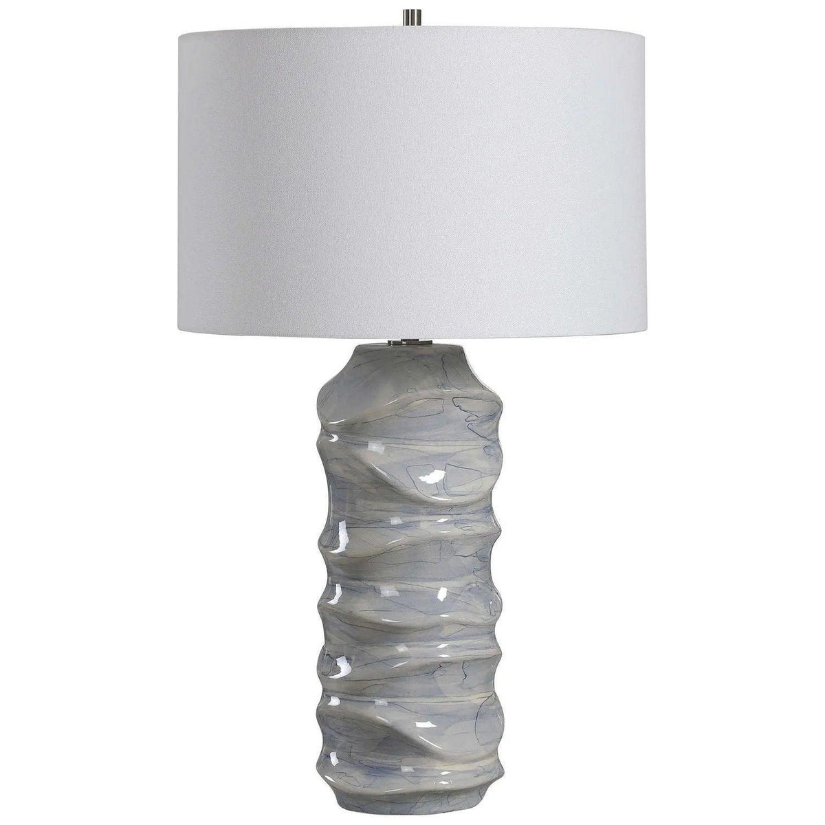Waves Table Lamp | The Uttermost – Canada Light Shop