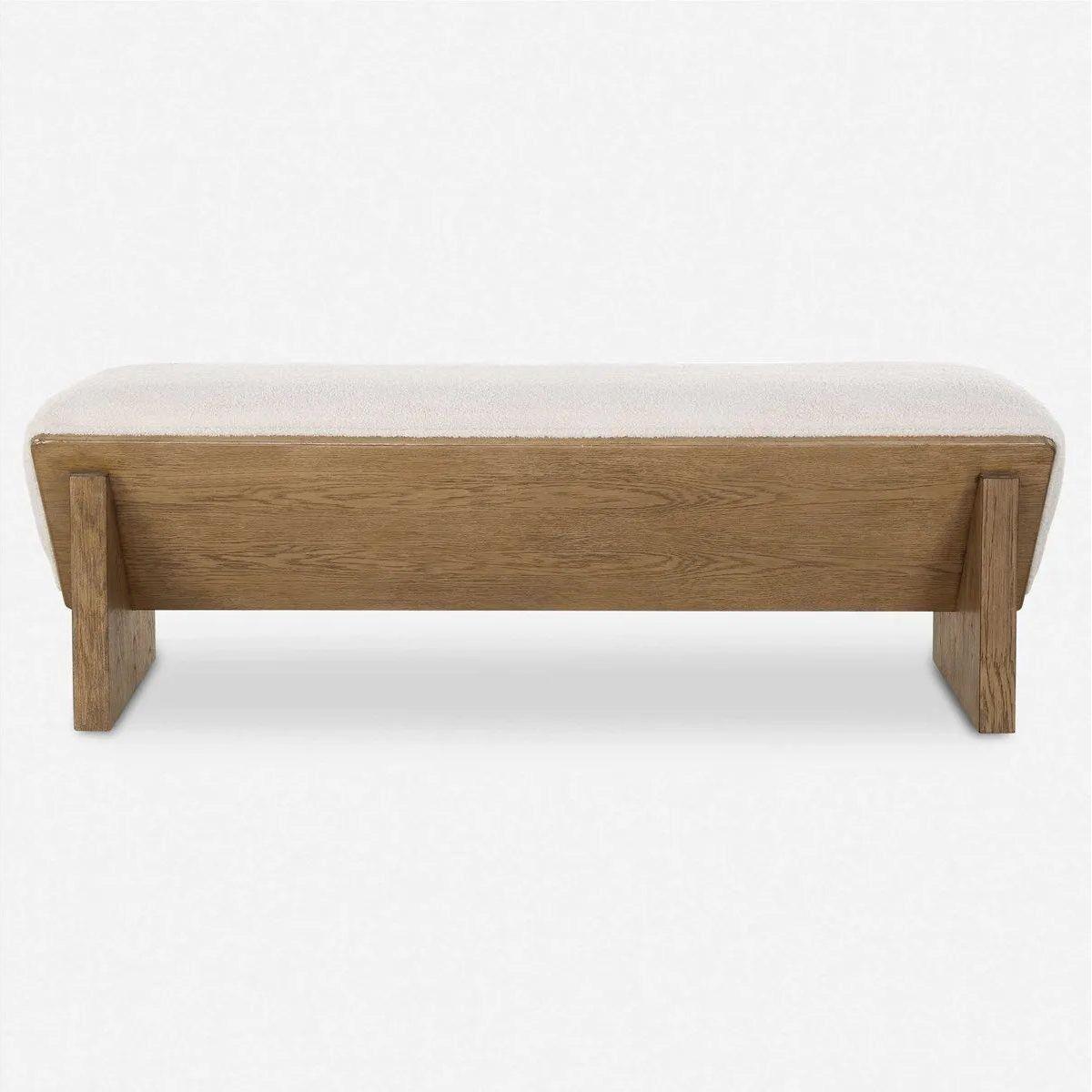 The Uttermost - Wedged Bench - 23806 - Canada Light Shop