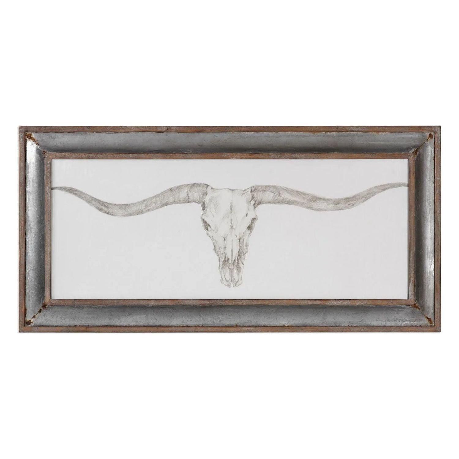 The Uttermost - Western Skull Mount Wall Art - 51106 - Canada Light Shop