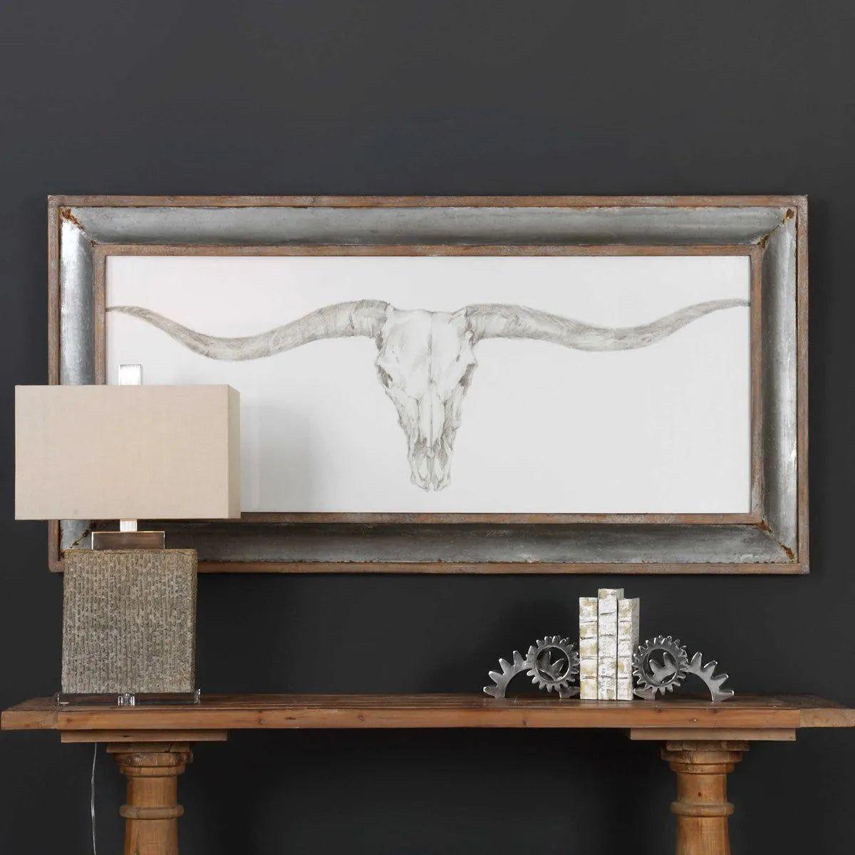 The Uttermost - Western Skull Mount Wall Art - 51106 - Canada Light Shop
