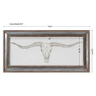 The Uttermost - Western Skull Mount Wall Art - 51106 - Canada Light Shop
