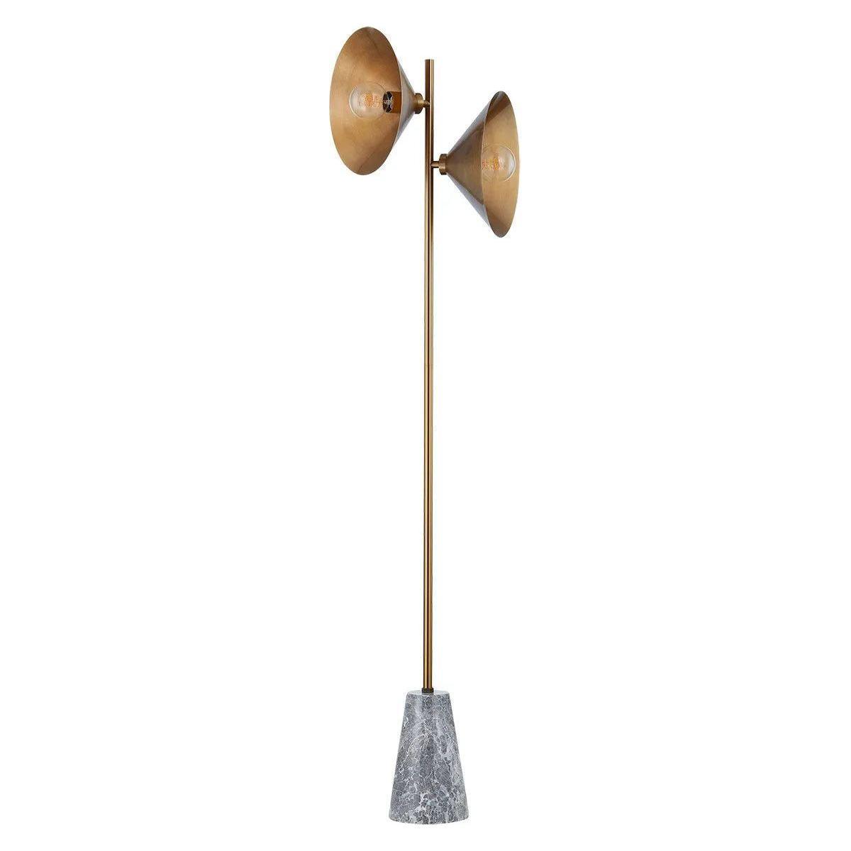 Troy Lighting - Bash Floor Lamp - PFL1064-PBR - Canada Light Shop