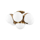 Troy Lighting - Cupertino Semi Flush Mount - C1524-PBR - Canada Light Shop