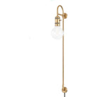 Troy Lighting - Dean Plug-In Wall Sconce - PTL8136-PBR - Canada Light Shop