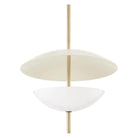 Troy Lighting - Dion Pendant - F6624-PBR/SSD - Canada Light Shop