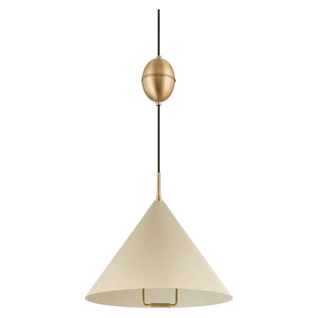 Troy Lighting - Fontana Pendant - F7618-PBR/SSD - Canada Light Shop