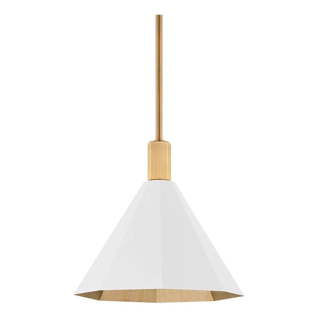 Troy Lighting - Huntley Pendant - F8315-PBR/SWH - Canada Light Shop