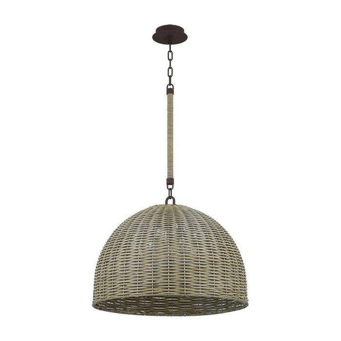 Troy Lighting - Huxley Exterior Pendant - F2024-TBZ - Canada Light Shop