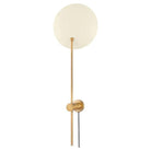 Troy Lighting - Leif Wall Sconce - PTL8132-PBR/SSD - Canada Light Shop