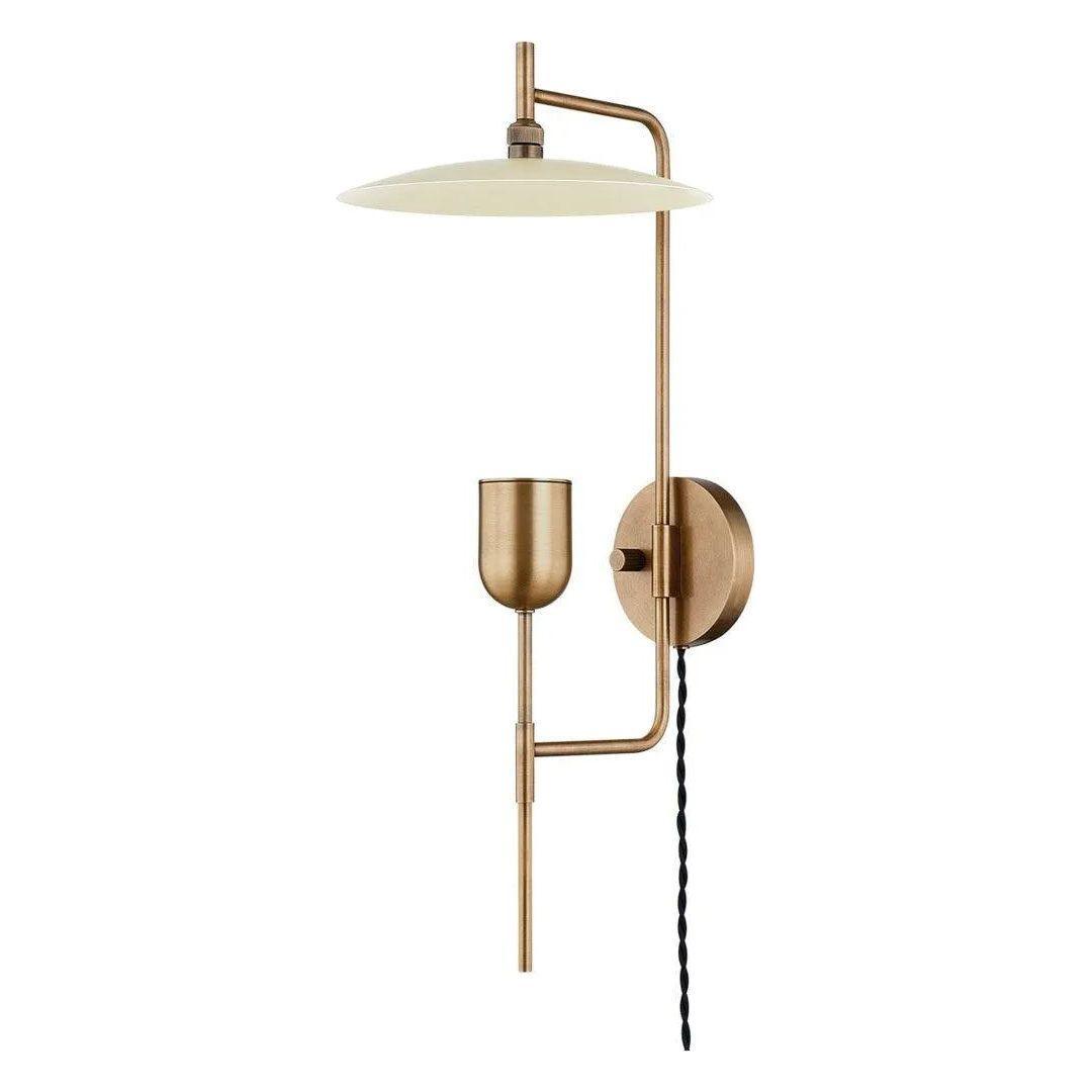 Troy Lighting - Manti Wall Sconce - PTL1224-PBR/SSD - Canada Light Shop