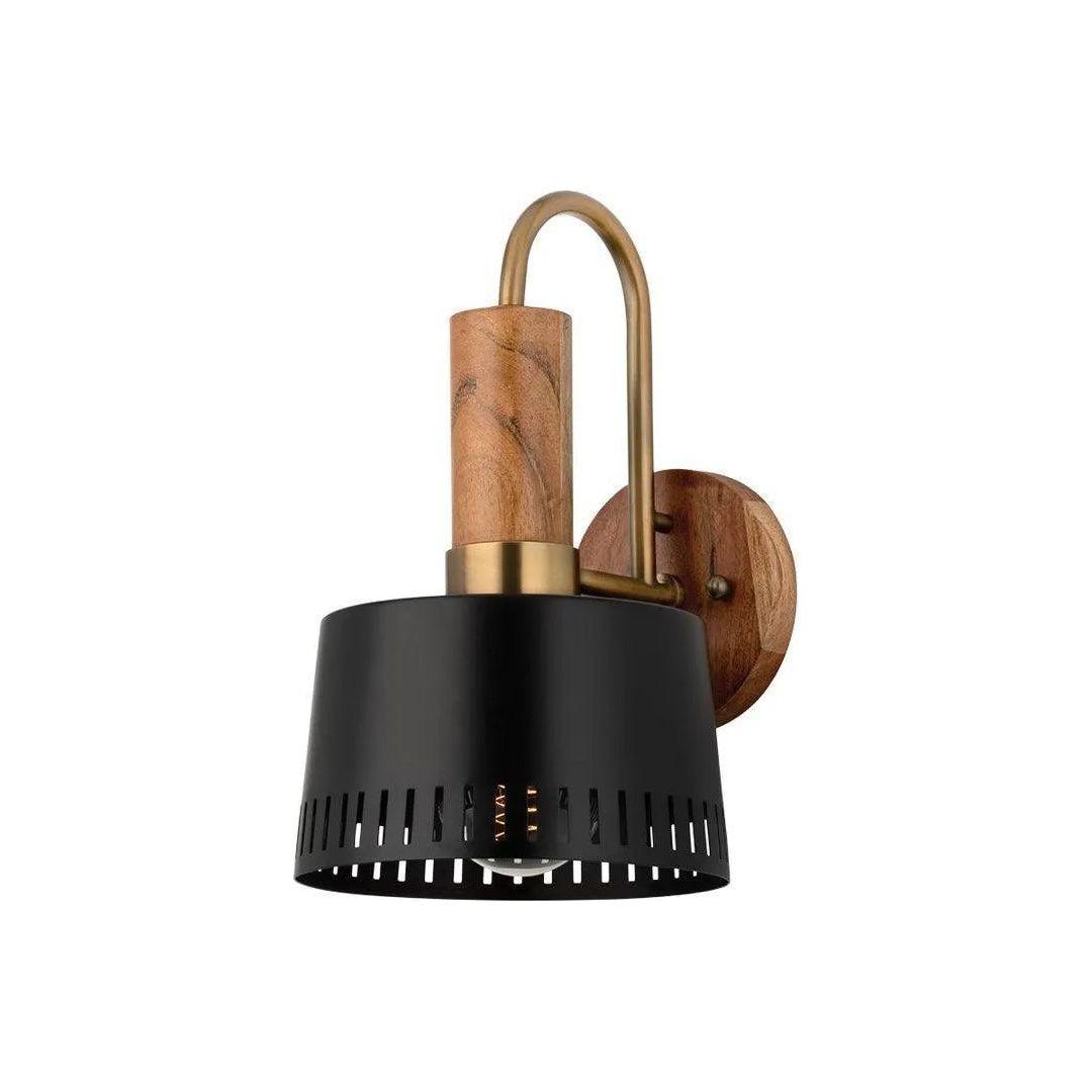 Troy Lighting - Memphis Wall Sconce - B8614-PBR/SBK - Canada Light Shop