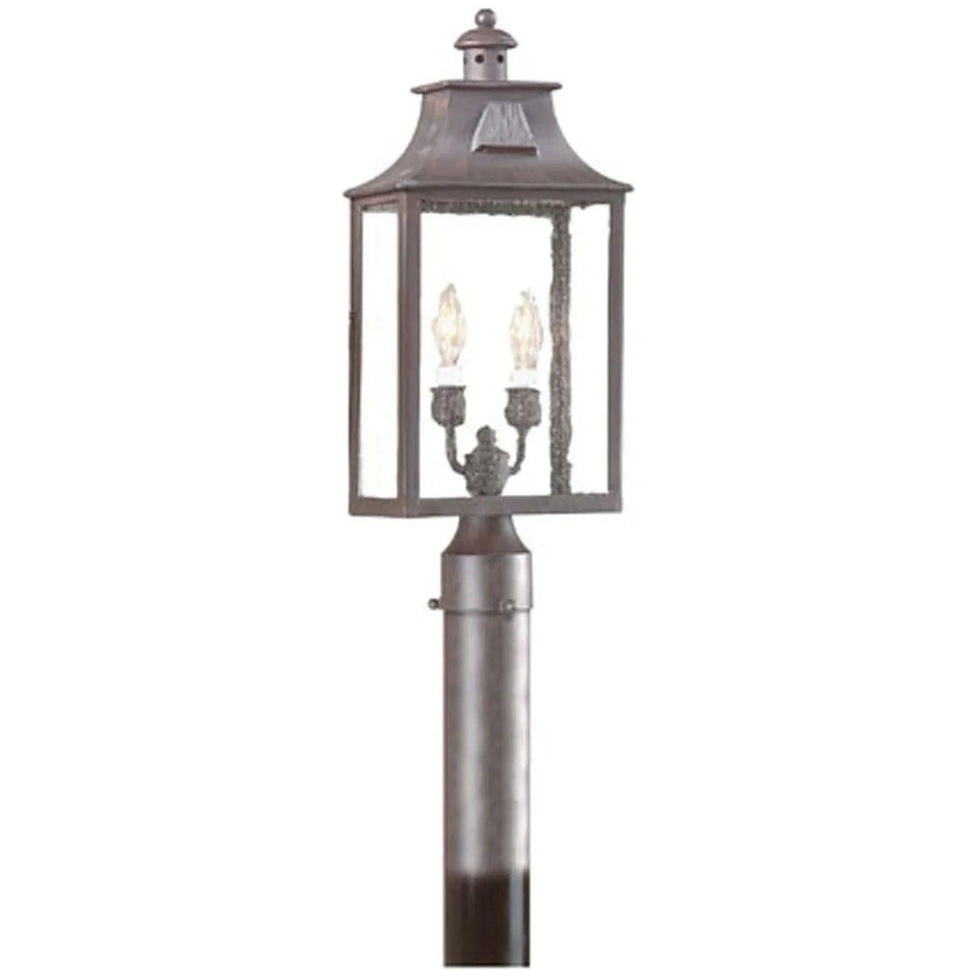 Troy Lighting - Newton Post Lantern - P9003-SFB - Canada Light Shop