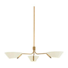 Troy Lighting - Sacramento Chandelier - F8143-PBR/SSD - Canada Light Shop