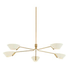 Troy Lighting - Sacramento Chandelier - F8163-PBR/SSD - Canada Light Shop