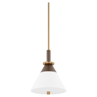 Troy Lighting - Staton Pendant - F4212-PBR/BRZ - Canada Light Shop
