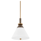 Troy Lighting - Staton Pendant - F4216-PBR/BRZ - Canada Light Shop