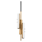 Troy Lighting - Titus LED Pendant - F3208-PBR/SBK - Canada Light Shop