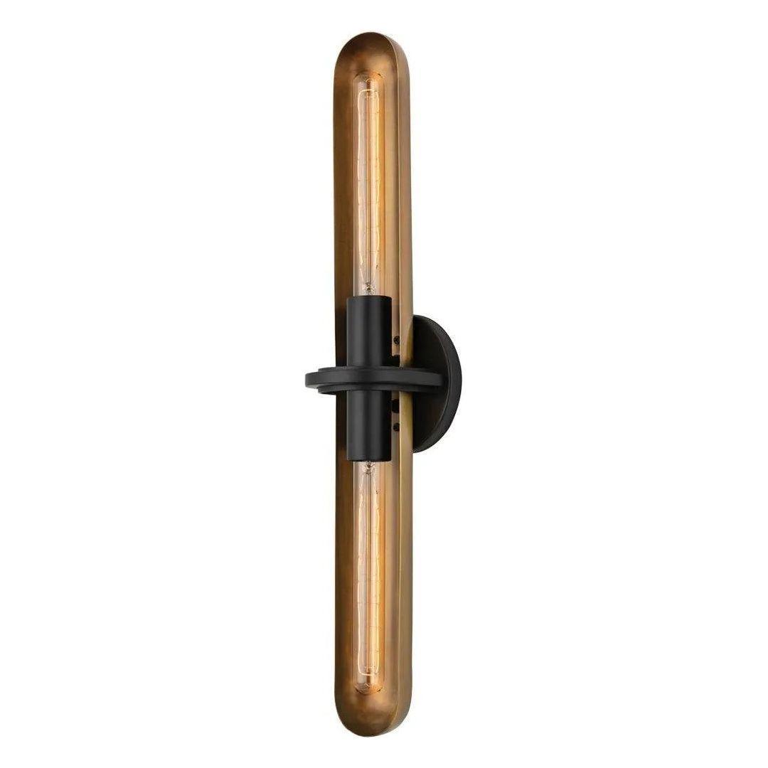 Troy Lighting - Tuscon Wall Sconce - B8626-PBR/SBK - Canada Light Shop