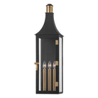 Troy Lighting - Wes Exterior Wall Sconce - B7831-PBR/TBK - Canada Light Shop