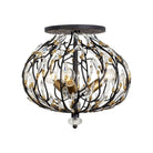 Varaluz - Bask Semi-Flush Mount - 271S03MBFG - Canada Light Shop