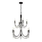 Varaluz - Brentwood 2-Tier Chandelier - 350C10CB - Canada Light Shop