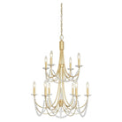 Varaluz - Brentwood 2-Tier Chandelier - 350C10FG - Canada Light Shop