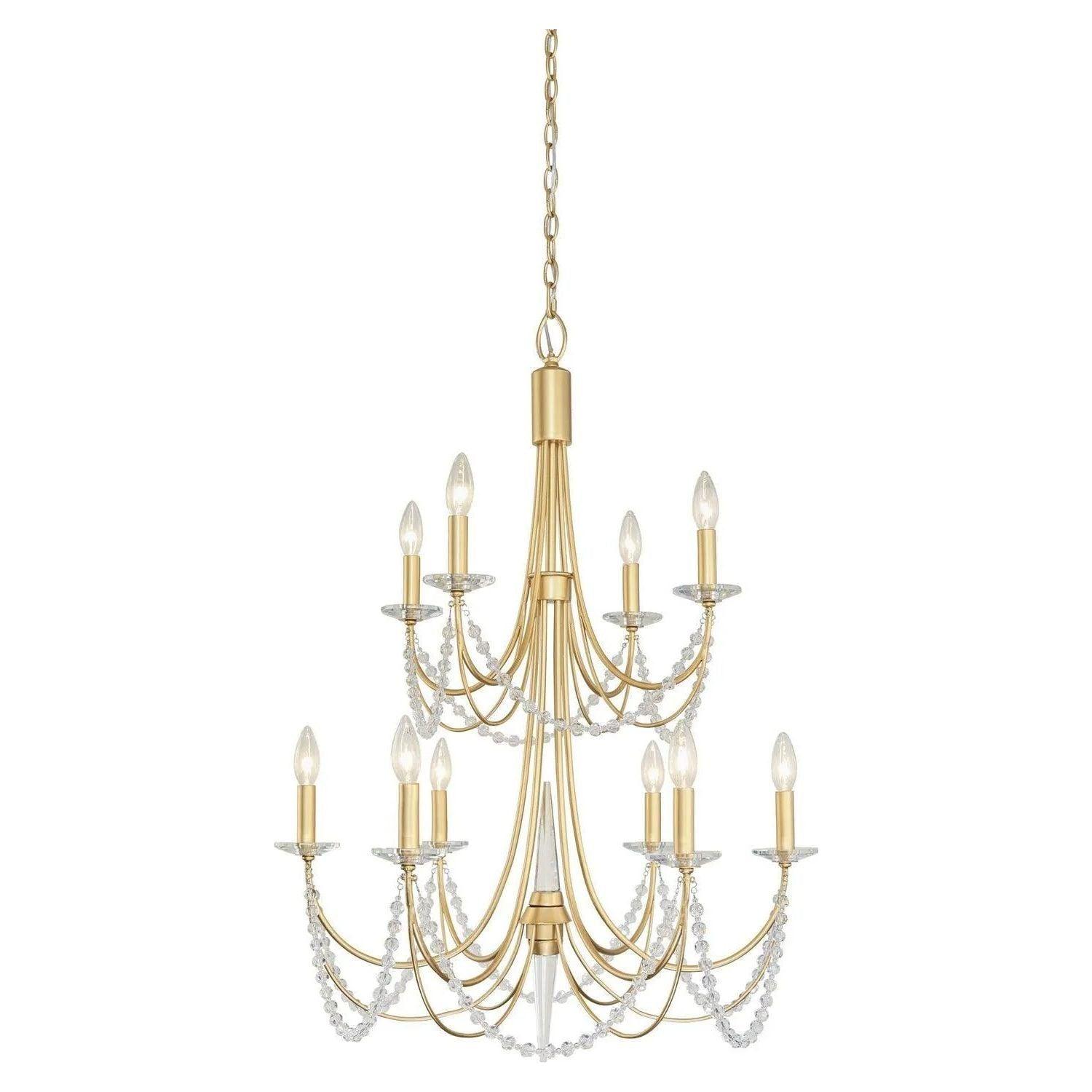 Varaluz - Brentwood 2-Tier Chandelier - 350C10FG - Canada Light Shop